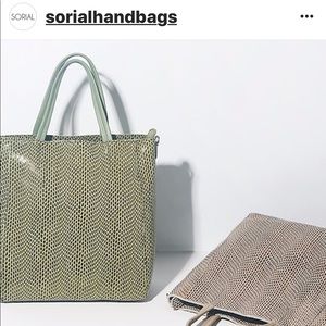 Sorial Snake Skin Tote! 10/10 Condition
